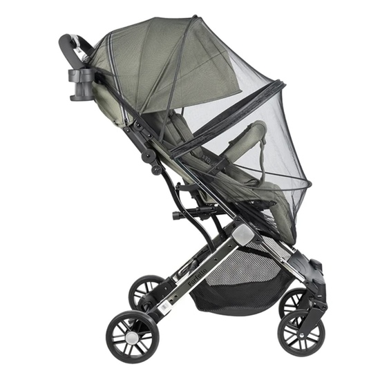 Коляска прогулочная Farfello Comfy Go Comfort Chrome Silver Green Chrome/Зелёный - 6